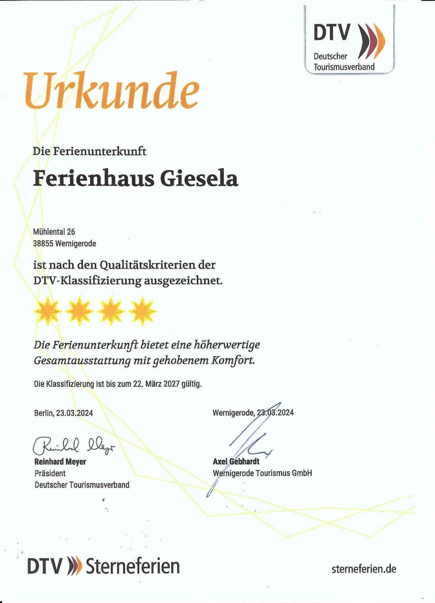 Ferienhaus Giesela **** Wernigerode Εξωτερικό φωτογραφία