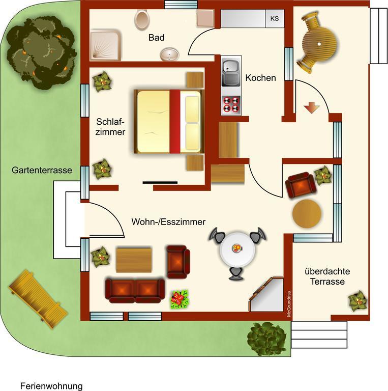 Ferienhaus Giesela **** Wernigerode Δωμάτιο φωτογραφία